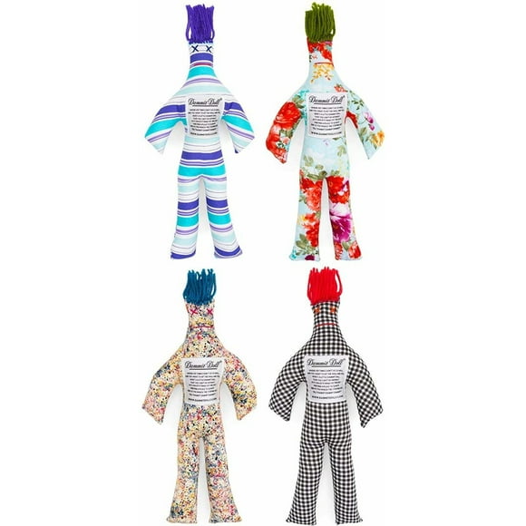 Dammit Doll - The Fantastic Foursome- Set of Four Random Stress Relief - Gag Gift