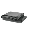 thumbnail image 3 of Cannon Solid Plush Grey Polyester 1-Piece 50x60 Throw Blanket, solid themed, for Men and Women, OEKO-TEX Certified Confidence, 3 of 4