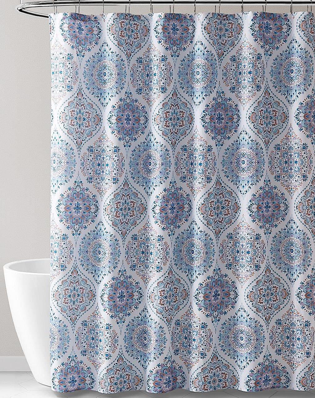 damask shower curtain