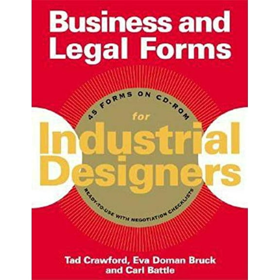 Pre-Owned Business and Legal Forms for Industrial Designers [With CDROM] (Paperback) 1581153988 9781581153989