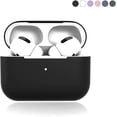 thumbnail image 1 of Étui de Protection Airpods Pro en Silicone, Compatible avec Airpods Pro / Accessoires de Protection / Prend en Charge la Recharge Sans Fil / Noir, 1 of 4