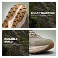 thumbnail image 6 of NORTIV 8 Men's Wide Toe Box Hiking Shoes Low Drop Waterproof Hiking Shoes for Walking Outdoor Trekking Camping Climbing Daily Fashion Sneakers, 6 of 9