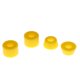 thumbnail image 1 of 2 pares de bujes de repuesto para patineta de 90 A, accesorios para exteriores Amarillo, 1 of 8