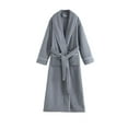 thumbnail image 4 of Women Pajamas Towel Bath Robe Sleep Wear Women's Thickened Comfortable Long Bathrobe Nightgown Home Wear, 4 of 5