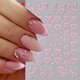thumbnail image 2 of Pegatinas para uñas BMKKOT 3D con purpurina en forma de corazón de San Valentín, 6 hojas, 2 of 9