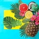 thumbnail image 4 of Hojas de palma artificiales tropicales Yashi 84 piezas decoraciones de hojas de palma falsas verdes, 4 of 5