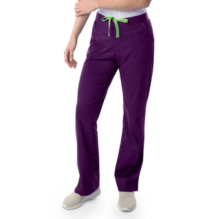 

Landau ProFlex Tailored Fit Stretch 5-Pocket Cargo Scrub Pants for Women 2042