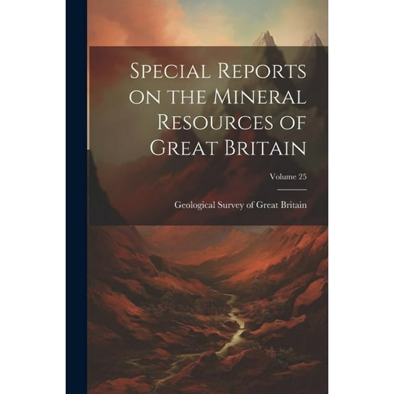 Special Reports on the Mineral Resources of Great Britain; Volume 25 (Paperback)