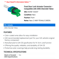 thumbnail image 2 of Front Door Lock Actuator Connector - Compatible with 2006 Chevy Tahoe, 2 of 2