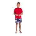 thumbnail image 3 of U.S Polo Assn. Hibiscus Print Swim Short with Brief Liner, Sizes 4-18, 3 of 4