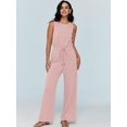 thumbnail image 3 of 2023 Nouveaux Vêtements de Mode Décontractés Sans Manches Jambe Large Pantalon Long Romper, 3 of 6
