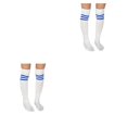 thumbnail image 2 of Sonducket 1 par de calcetines de fútbol, ​​calcetín de fútbol de verano, protección de tobillo de poliéster y algodón, deporte, ciclismo, Type2 NO2 Sonducket CBP215293, 2 of 5