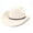 Beige, variant on EOYWHK Cowboy Hat for Men Western Cowboy Wide Brim Hat with Braided Leather Band Felt Hat for Rodeo Party Costume Outdoor, Green