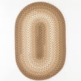 thumbnail image 1 of Rhody Rug TR52R024X036 2 x 3 ft. Twin River Oval Rug, Natural & Multi Color, 1 of 1