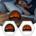thumbnail image 3 of Daily Mix Store Fireplace Flame Aroma Humidifier - 12 Color LED Essential Oil Diffuser with Remote, 200ml Quiet Ultrasonic Cool Mist, 1/3/5H Timer for Bedroom, Office, Yoga & Home Decor, 3 of 9