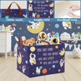 thumbnail image 4 of Caja de almacenamiento de juguetes XHWZOF Space Theme 40L plegable, 4 of 7