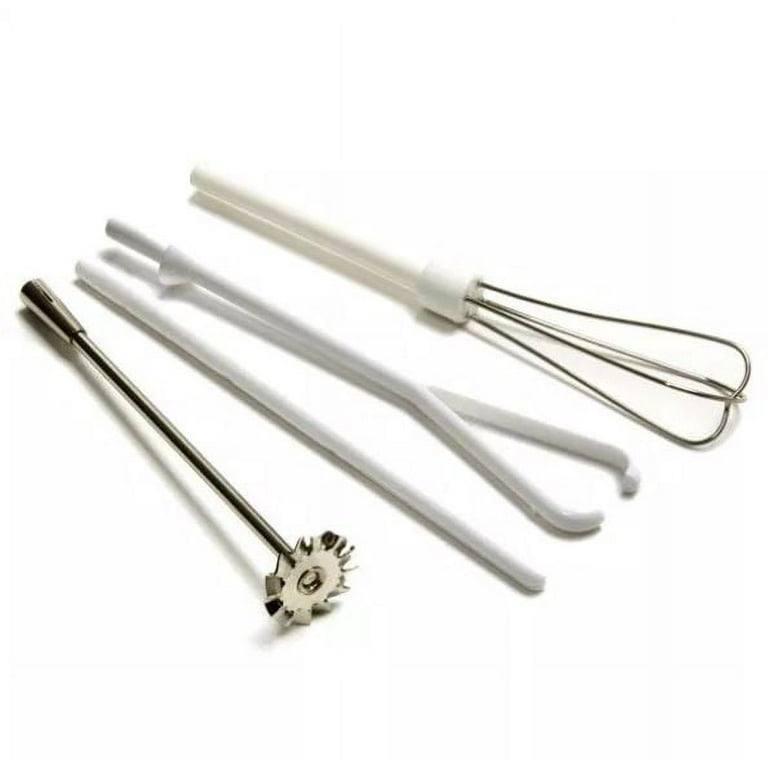 Norpro Stainless Steel Mini Cocktail Whisk, 8 ¼ Inch (Pack of 6)
