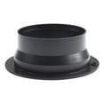 thumbnail image 5 of Duct Connector Hose Connector Air Ventilation Adapter Flange Abs Plastic for 100-250Mm Dia Air Vent Connection Accessories, 5 of 7