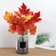 thumbnail image 1 of ¡Ofertas relámpago! Flores de otoño Boovnll con tallos artificiales de hojas de arce de plástico, flores artificiales para decorar centros de mesa de interior, arreglos florales, jarrones, decoración, 1 of 8