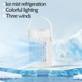 thumbnail image 5 of Portable Air Conditioners Cooling Fan Personal Conditioner, Portable Cooler, Mini Cooler, Personal Evaporative Cooler, Humidifier, Purifier With 7 Colors LED Light, 3 Speed Desktop Fan For Home, Roo, 5 of 5