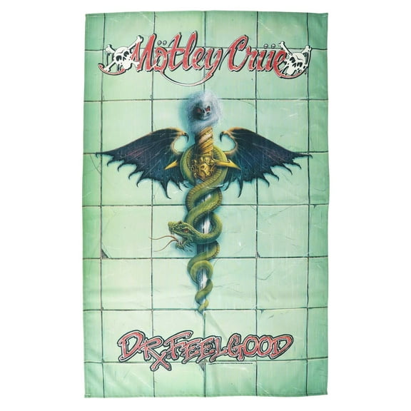 Motley Crue Doctor Feelgood Textile Poster