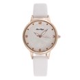 thumbnail image 1 of Kojooin Fashion Lady Quartz Watch Simple Flower Dial Analog PU Leather Strap Wristwatch, 1 of 8