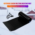 thumbnail image 3 of GZCW Heated Snow Melting Mats for Entrances,Heated Outdoor Mats,,No-Slip,Versatile Use Driveway Walkway Electric Snow Melting Mats(20”x60"), 3 of 14