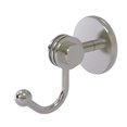 thumbnail image 2 of Allied Brass 7220D-SN Satellite Orbit Two Collection Dotted Accents Robe Hook, Satin Nickel, 2 of 3