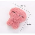 thumbnail image 2 of Squeaky Plush Dog Toy Artificial Fur Star Rabbit Dog Chew Toy Dog Teething Toy, 2 of 10