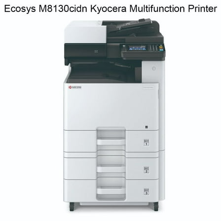 Restored Kyocera ECOSYS M8130cidn - Color / Laser MFP Printer Copier / 11x17 30ppm (Refurbished)