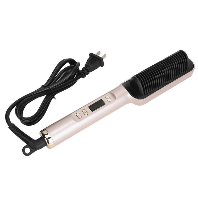 Hair Straightener Brush 35W 30s Fast Heat Smooth Frizz Hair Styling Comb