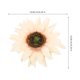 thumbnail image 2 of Nestingho 2Ud Clips Sujetadores Para Con De Flor De Girasol Accesorios Multicolor, 2 of 8