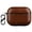 Coffee, variant on Dteck for AirPods Pro 3 Leather Case with Keychain,Front LED Visible Protective Cover for AirPods Pro 3rd Generation 2025 Wireless Charging Shockproof Case,Coffee