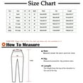 thumbnail image 2 of Bigersell Women's Bootcut Pant Full Length Pants Women's Cotton Linen Solid Long Pants High Waist Drawstring Loose Casual Ladies' Shaping Straight Pants, 2 of 8