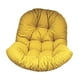 thumbnail image 5 of Cojín para silla de columpio, cómodo cojín de repuesto para columpio de hamaca, cojines de respaldo Amarillo, 5 of 9