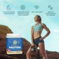 thumbnail image 5 of Sunwarrior Warrior Blend Mocha Vegan Protein Powder 30 Servings, 5 of 8
