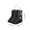 Black, variant on Boot Storage Bag with Window, Tall Boot Cover for Closet, Dust Proof Boot Organizer with Carry Handle, Travel Boot Pouch for Short and Knee-High Boots