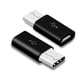 thumbnail image 2 of Matsuzay 10 piezas Adaptador Universal tipo C a Micro USB Negro, 2 of 5