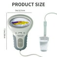thumbnail image 3 of Industrial pH and Chlorine Tester, 2-in-1 Portable Water Quality Meter with 5.5-9 pH Range & 0.2-3 CL2 Measure, Large LCD Display, AA Battery Powered (Not Included), 3 of 6
