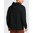 thumbnail image 2 of Sudadera CRZ YOGA French Terry con Capucha Negra 2XL, 2 of 6