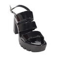 thumbnail image 1 of SANDALIA CASUAL TACON LEON MUJER NEGRO CHAROL 4800 LEON  4800p, 1 of 4
