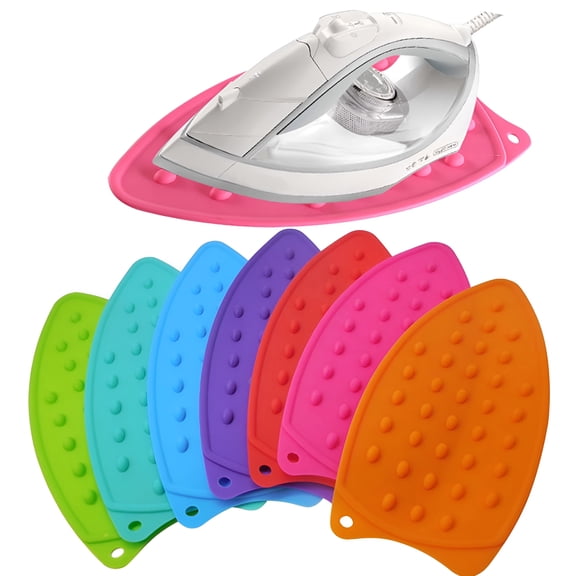 ACDANC Silicone Iron Rest Pad-Multipurpose Silicone Iron Rest Pad for Ironing Board Hot Resistant Mat,Iron Rest Plate,Perfect for Ironing Board Ironing Board and Mat
