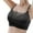 Black, variant on Women's Comfort Four Bra Longline, Wide Elastic Back, Lace Underwire, 80% Nylon 20% Spandex, Comfortable for Everyday, Dating & Sports, Multiple Sizes