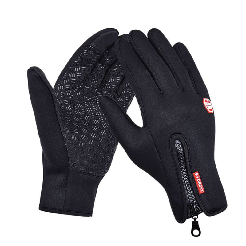 Black sizes S/M & L/XL winter snow New Mens Ski Gloves 