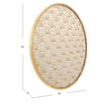 thumbnail image 5 of Safavieh  Chanti 30-inch Gold Round Decorative Mirror - 30" W x 1.5" L x 30" H, 5 of 6