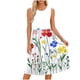 thumbnail image 3 of TaTaai Casual Women's Dress Sleeveless Pocket Sundress Round Neck Flowy Short Dress Soft Cotton Printed Dress for Women Summer Weekend Dress Gift, 3 of 7