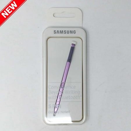 - New Original Official Samsung S Pen Stylus, Bluetooth enabled, for Galaxy Note 9 - Purple