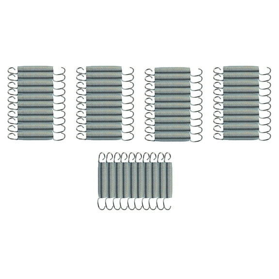 Jumpking Heavy Duty Trampoline Springs 7-inch for Trampolines, Stainless Steel Trampoline Replacement Springs (set of 50)
