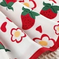 thumbnail image 6 of Xmyrz Little Girls Dresses Vacation Dresses Outgoing Skin-Friendly Refreshing Strawberry Fly Sleeve Casual Dresses Going Out Dresses Cute Dresses, 6 of 6