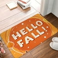 thumbnail image 4 of Yiaed Hello Fall 1 Print Flannel Doormat Mat Outdoor Indoor Door Mats,Welcome Matt Outdoor Front Door Mat Doormat Outdoor Mat Outdoor Mat,16"x24", 4 of 7